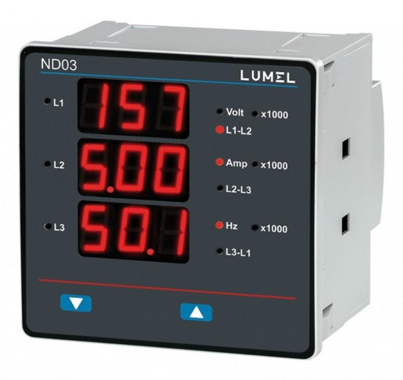 Новая линейка анализаторов параметров электрической сети от ведущего европейского производителя LUMEL S.A.