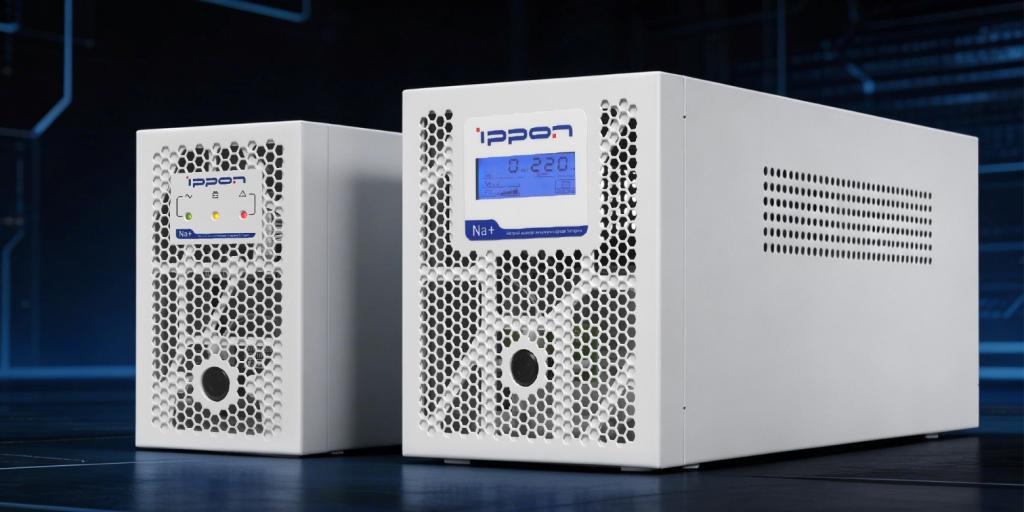 Ippon представляет серию ИБП Na+ Frosty: выносливость натрий-ионных технологий для нестабильных электросетей
