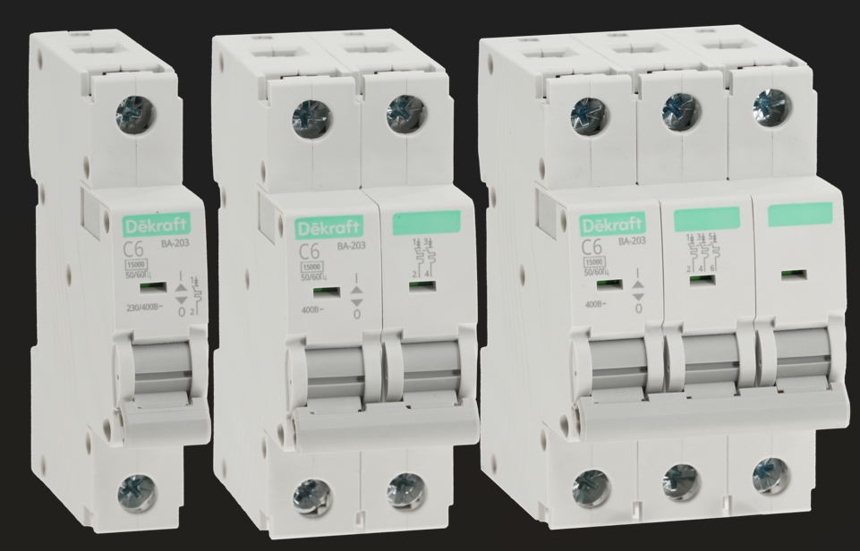 «Систэм Электрик» объявляет старт продаж модульных автоматических выключателей серии ВА-203