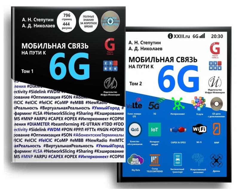 Мобильная связь на пути к 6G – учебник + справочник + энциклопедия