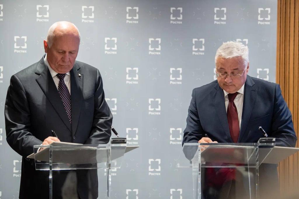 НИУ «МЭИ» и Ростех объединяются для разработки прорывных технологий