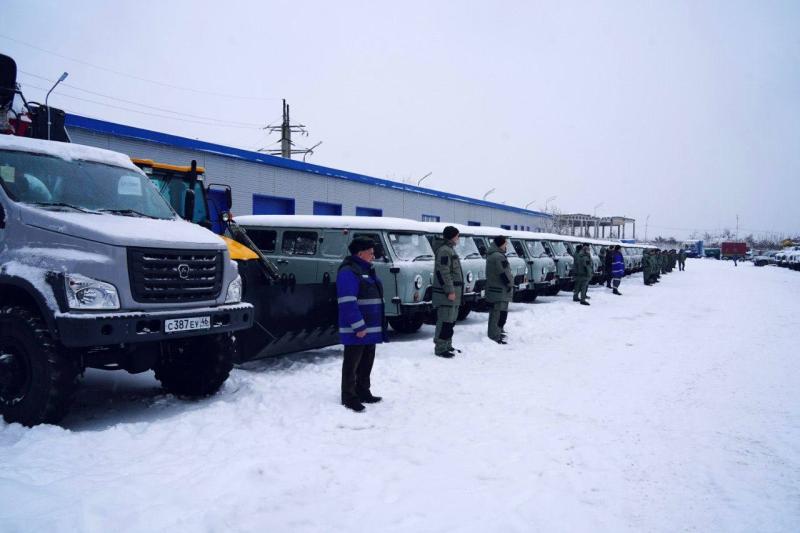 «Россети Центр» пополнили автопарк филиала в Курской области новой спецтехникой и автотранспортом