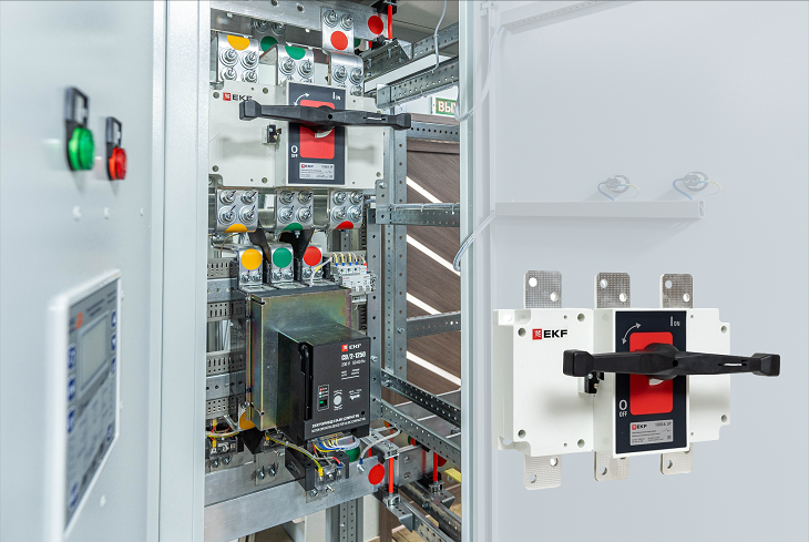 Рубильники EKF PowerSwitch на токи до 4000 А выбирают для самых ответственных объектов