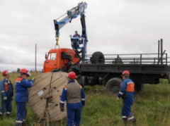 Для поселка Сосновец создается более надежная временная схема энергоснабжения