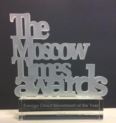 Компания Schneider Electric получила премию The Moscow Times Awards как инвестор года