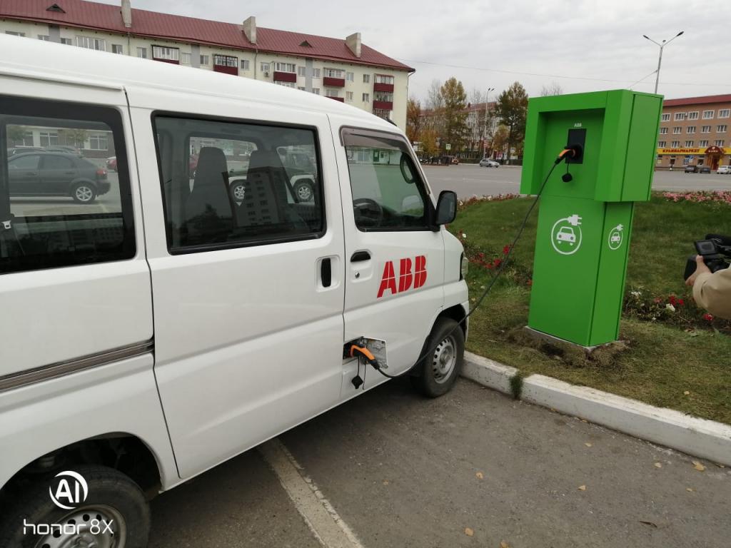 ABB открывает первую электрозарядную станцию в Республике Башкортостан