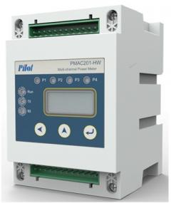 Контроль энергопотребления с помощью многоканального счетчика электроэнергии PMAC201– HW