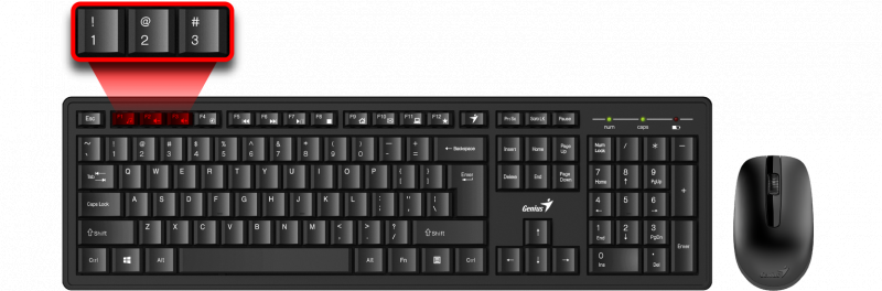 Genius представляет SMART KM-8200 – умный комбо-набор из беспроводных клавиатуры и мыши