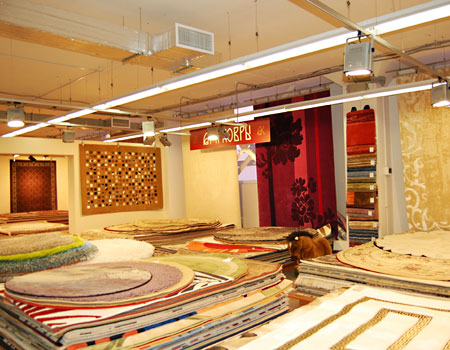 Проект освещения магазина ковров Ами Ковры