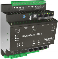 Schneider Electric представляет первый дистанционный программируемый контроллер SCADAPack 500E rPAC