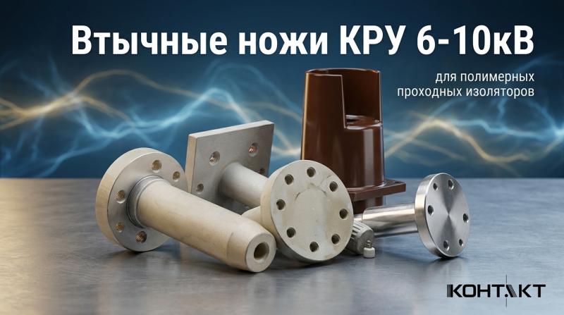 ВТЫЧНЫЕ НОЖИ КРУ 6–10 кВ — КАЧЕСТВЕННЫЕ КОМПОНЕНТЫ ДЛЯ ЭНЕРГЕТИКИ
