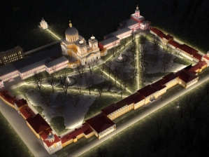 «Ленсвет» разработал грандиозный проект освещения Александро-Невской Лавры