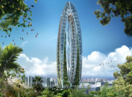 В Тайвани построят самый «зелёный» небоскрёб