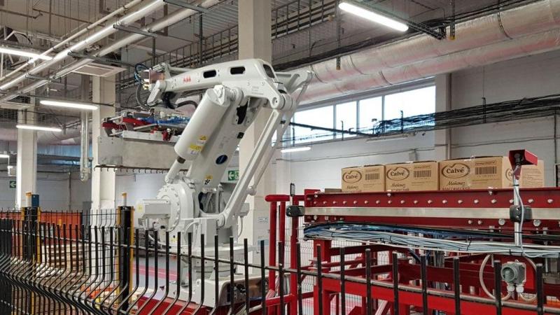Цифровые роботизированные решения ABB на заводе Unilever в России