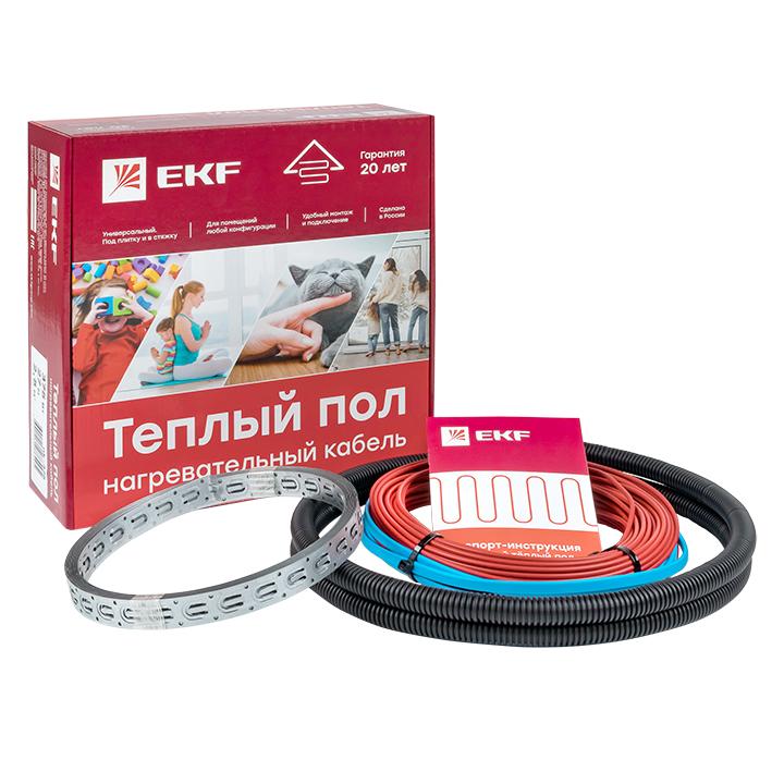 Нагревательный кабель от EKF: теплый пол в помещении любой конфигурации