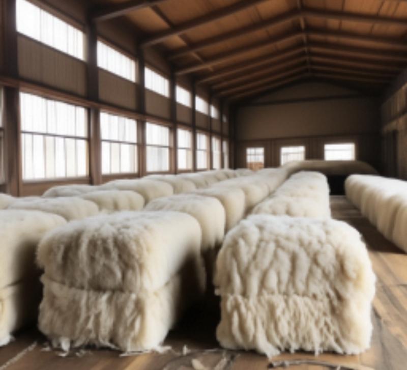 Развития переработки шерсти овечьей