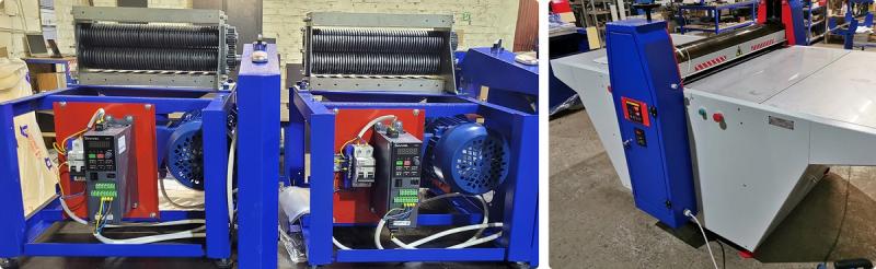 Преобразователи частоты Sinvel в шредерах Stanval