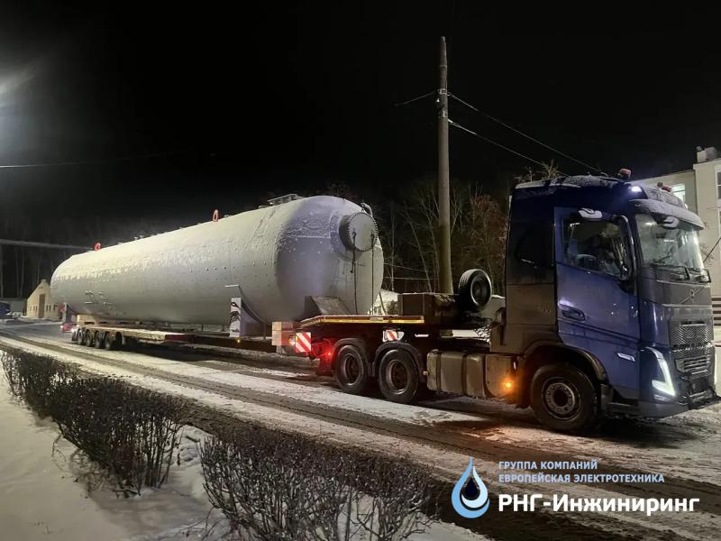 Электродегидратор для глубокого обезвоживания и обессоливания нефти отгружен на месторождение Республики Татарстан!